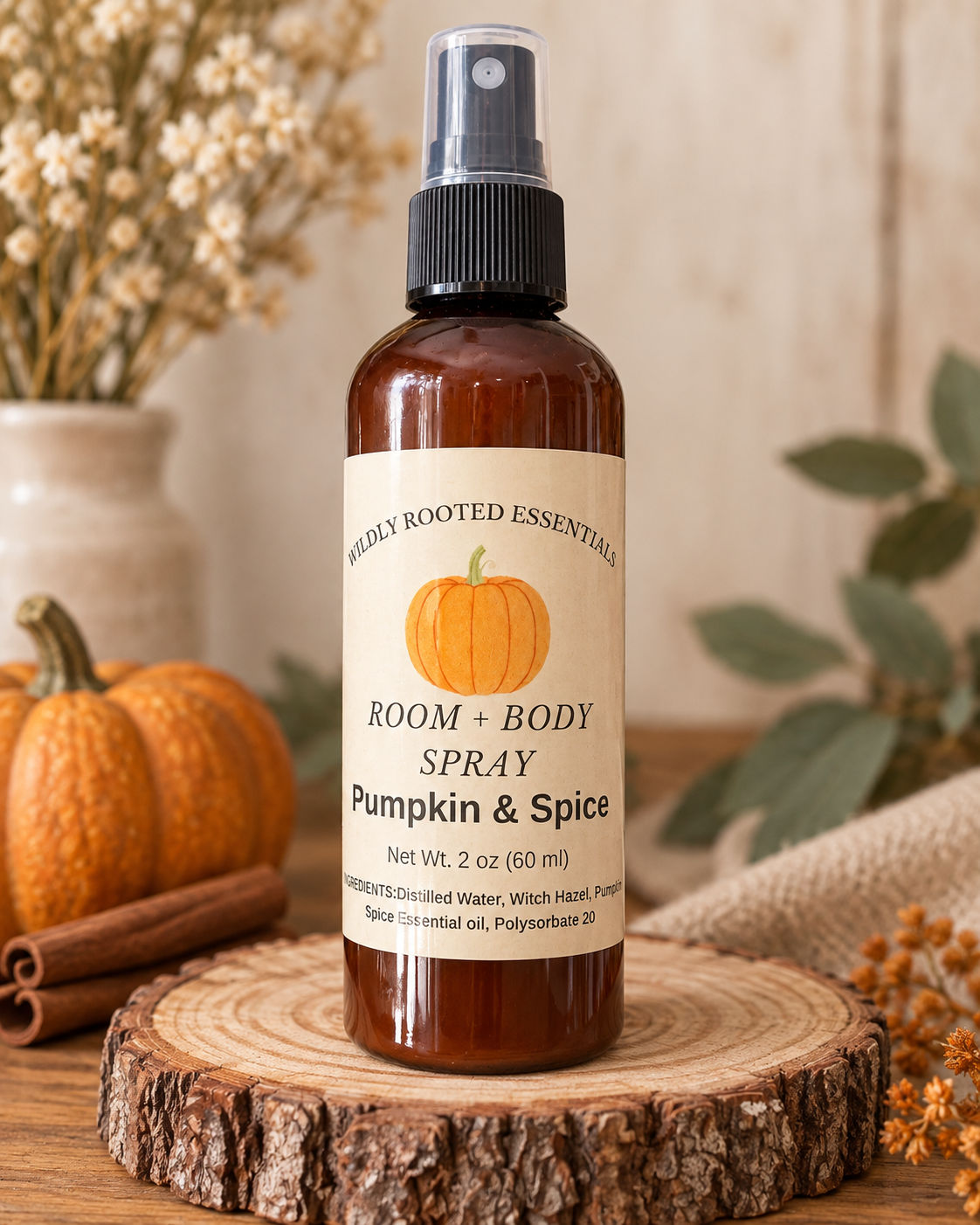 Limited Seasonal Pumpkin Spice Room & Body Spray