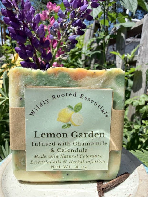 lemon garden soap